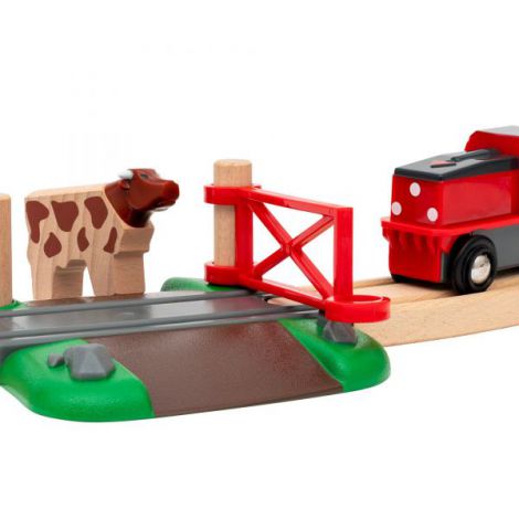 Set Animale Ferma BRIO 33984 cu Tren - imagine 3