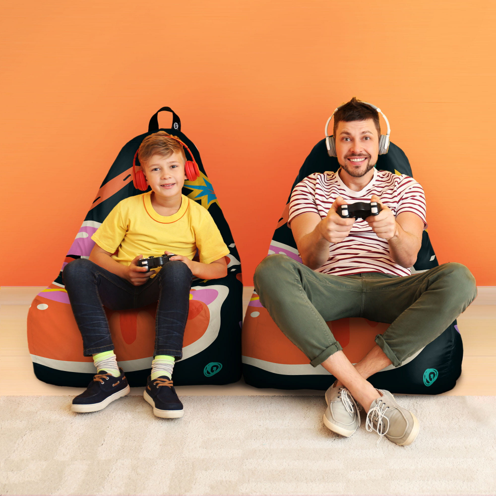 Fotoliu Puf Bean Bag Chill XL Updeco - imagine 4
