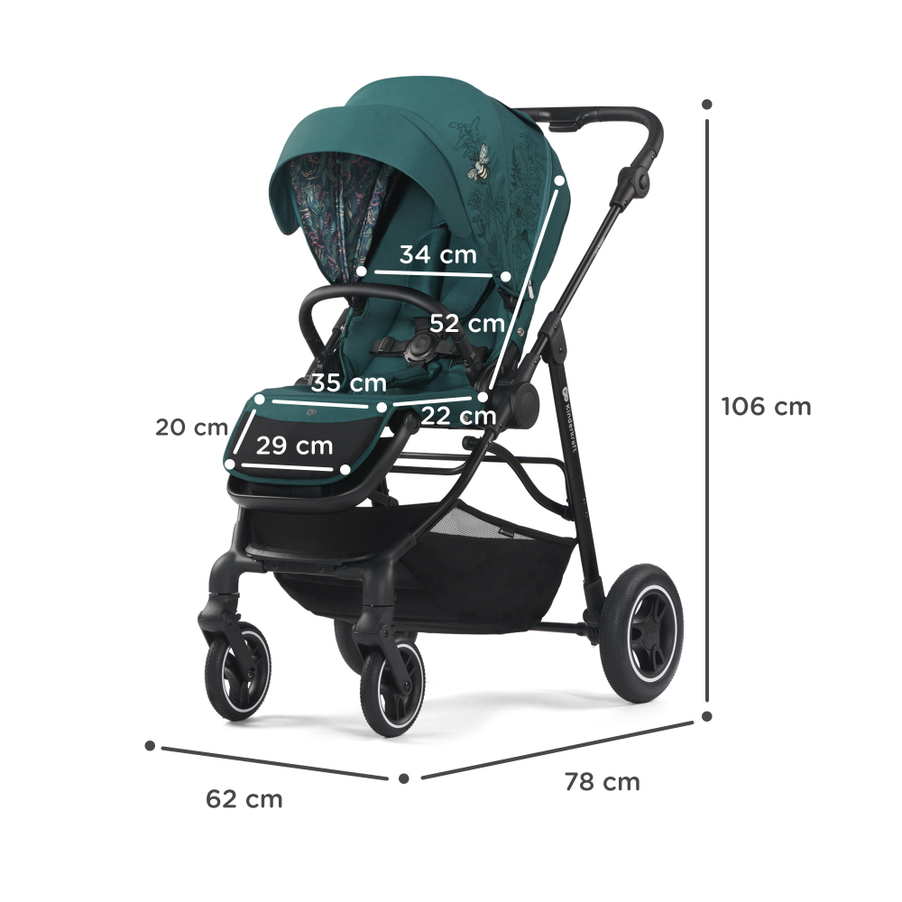 Kinderkraft All Road - Carucior Teren Varsta 0-15kg - imagine 6