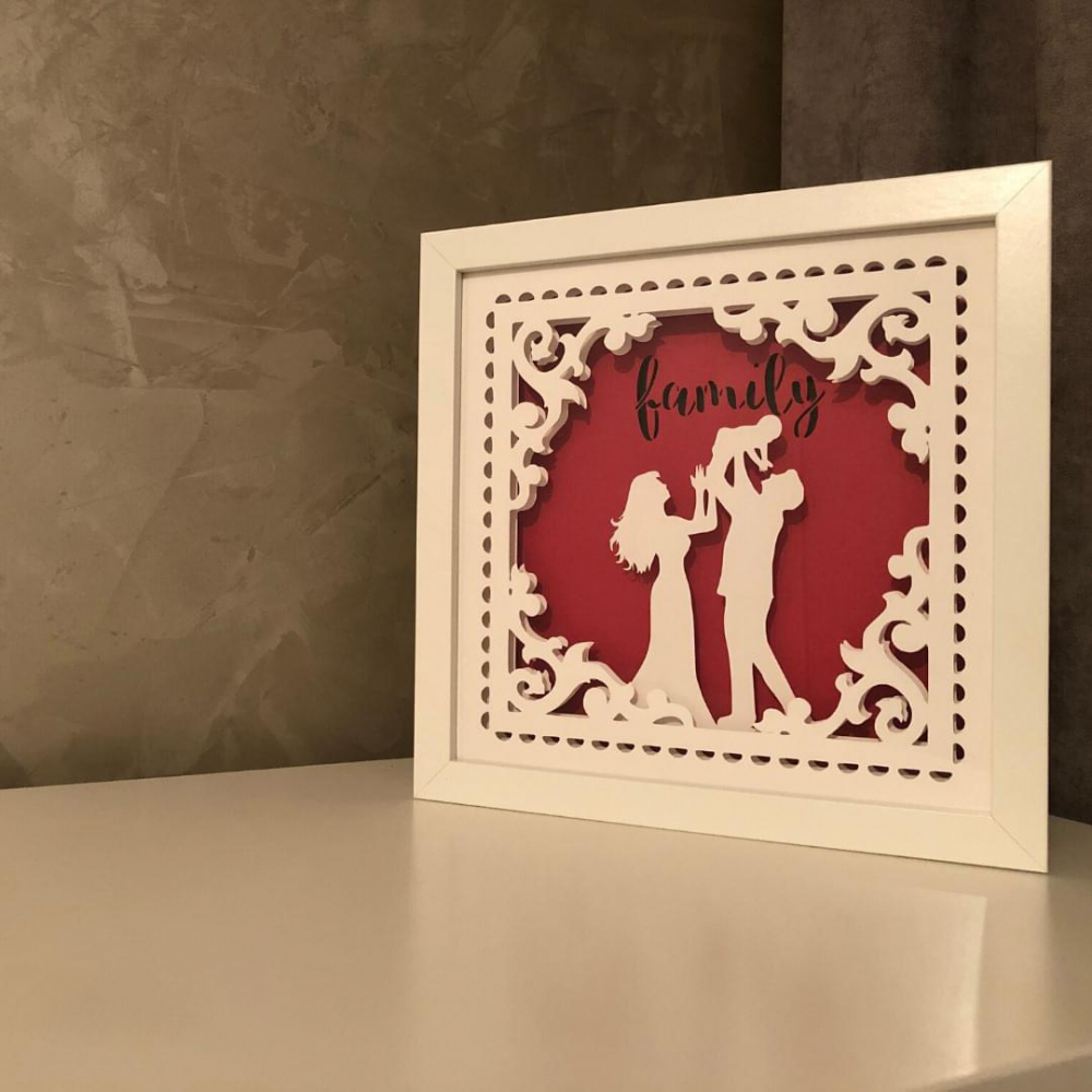 Tablou Luminos Părinți și Copii | Noorhandmadeatelier - imagine 5