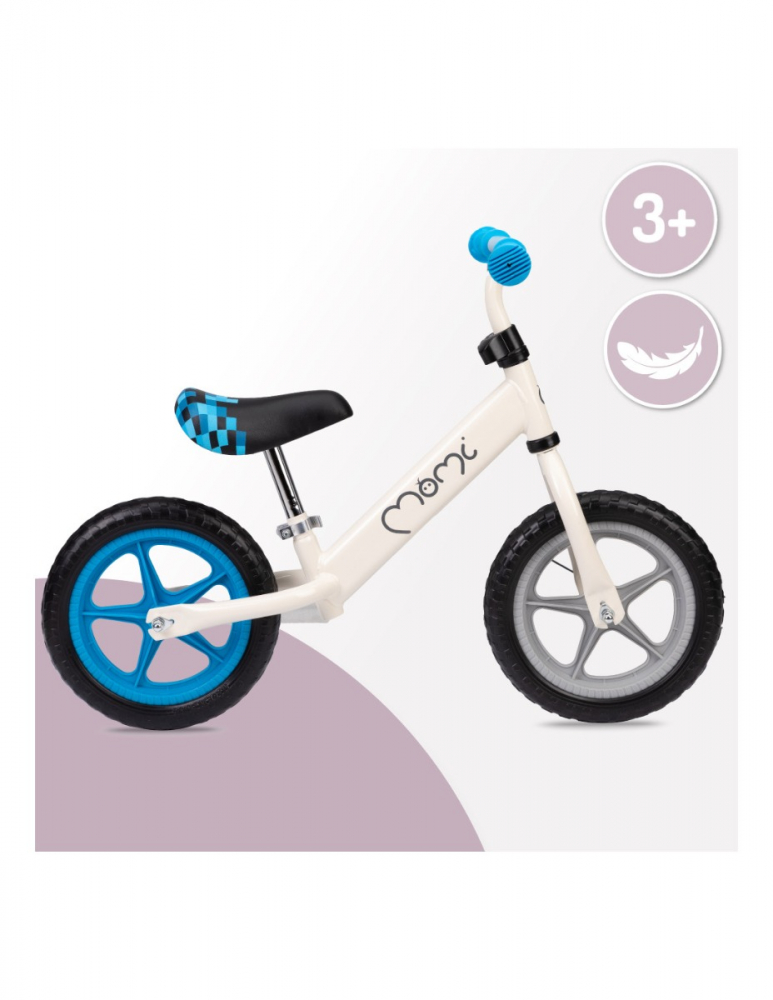 Momi Fleet Cream - Bicicletă Echilibru Ușoară - imagine 5