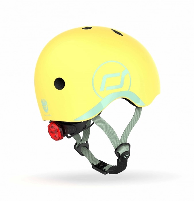 Casca Protectie Copii Scoot and Ride Lemon - imagine 7