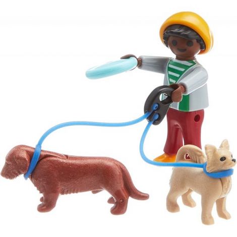Playmobil Set Copii cu Cățeluși Portabil 91.9RON - imagine 3