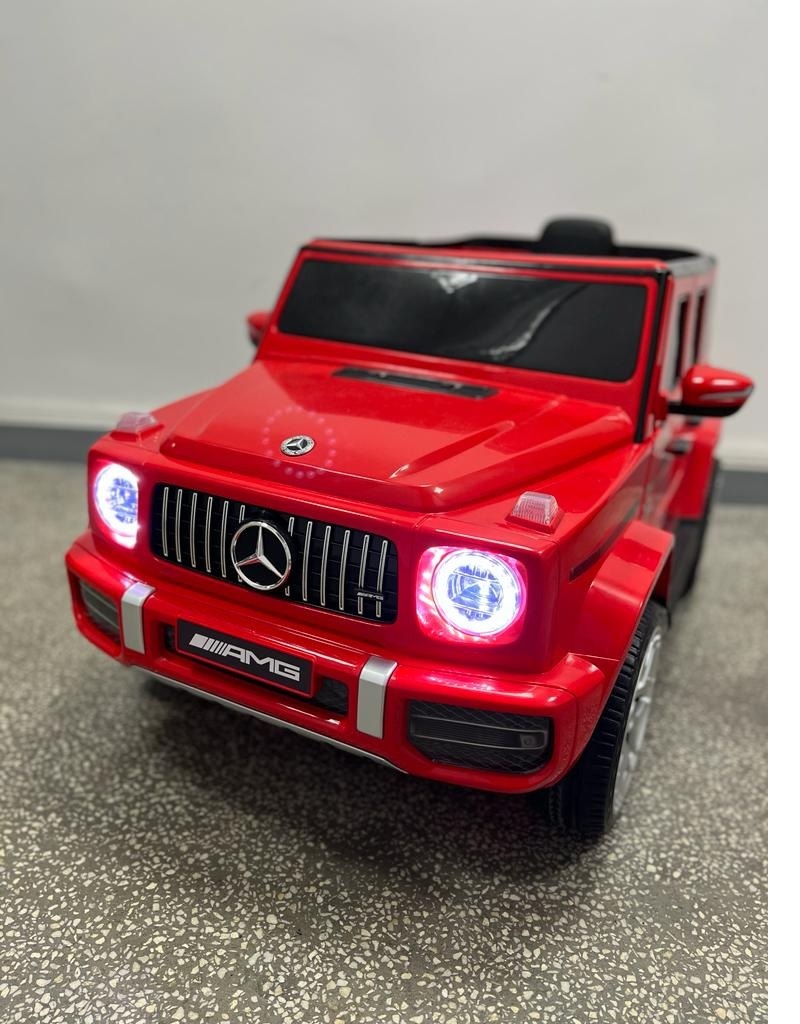 Masinuta Electrica Mercedes AMG G63 12V Rosu - imagine 7
