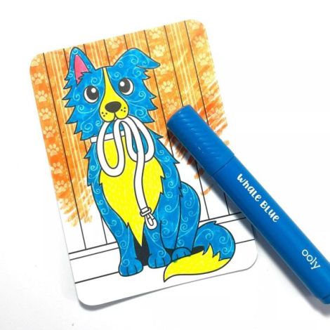Ooly Undercover Art Catei - Colorat cu Modele Secrete - imagine 2