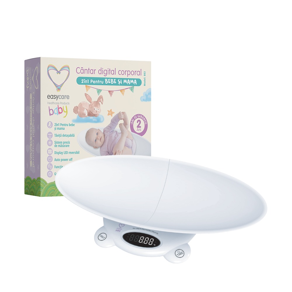 Cantar Digital 2in1 Easycare, Bebe și Mamă