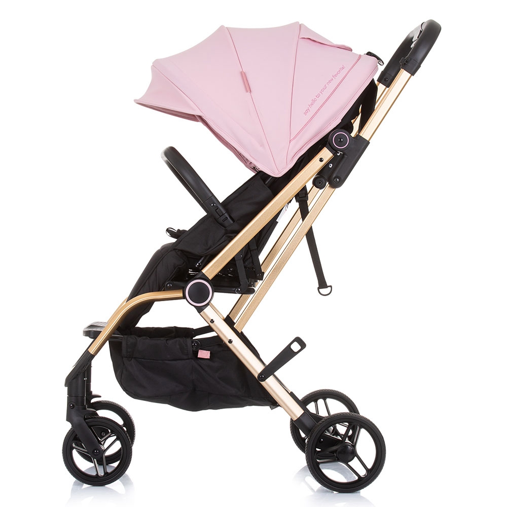 Carucior Chipolino Twister Rose Water, sezut rotativ - imagine 2