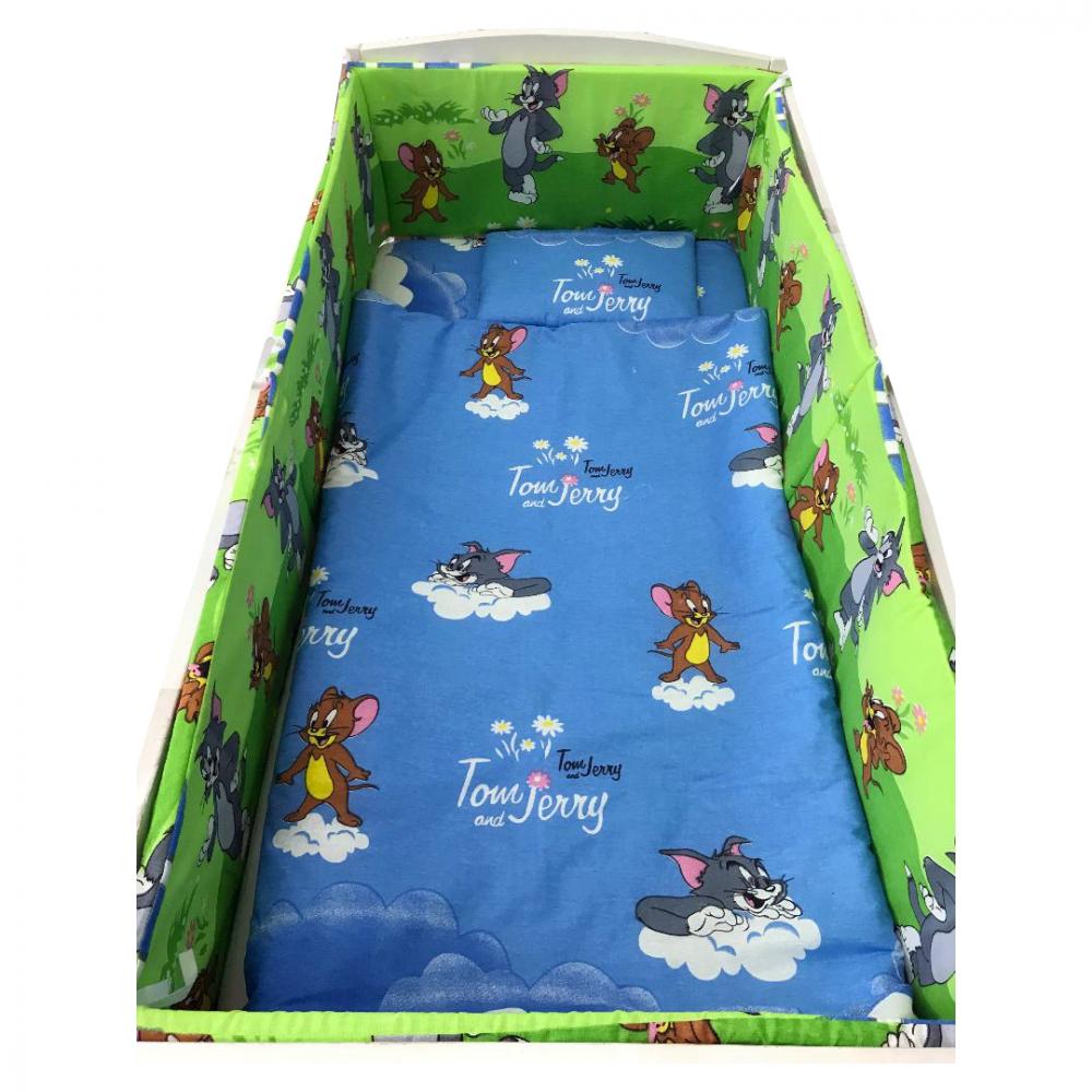 Set Lenjerie Patut 5 Piese Tom & Jerry Croitoria Noastra - imagine 2