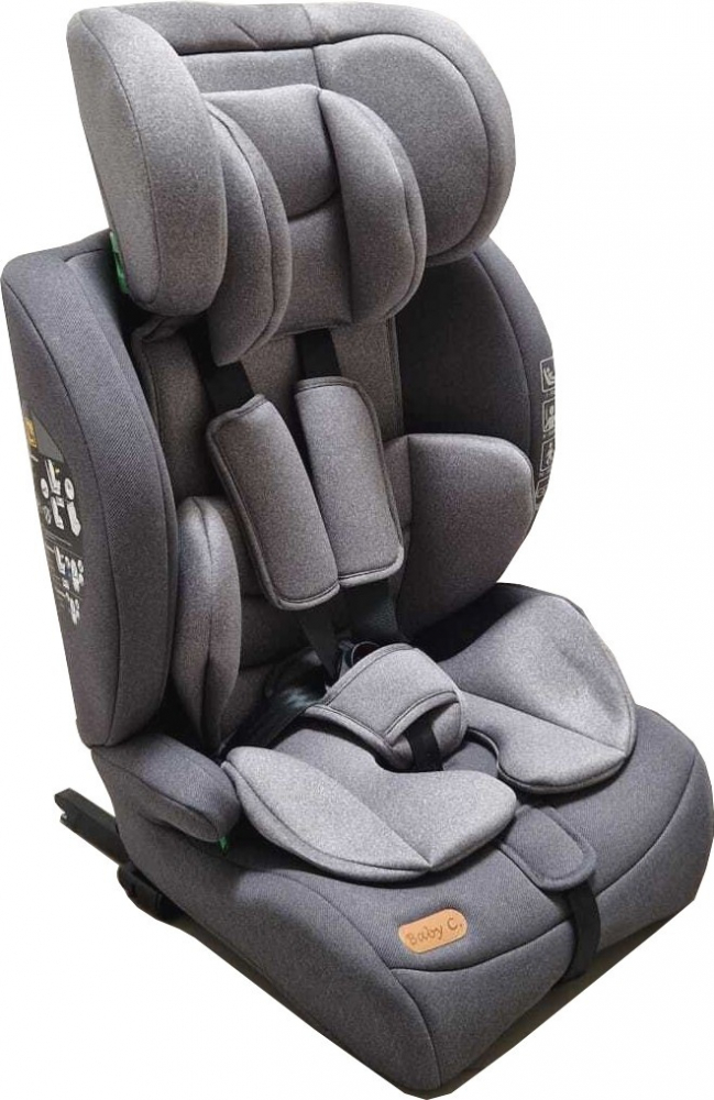 Scaun Auto Baby Care Safety Plus i-Size Gri - imagine 2