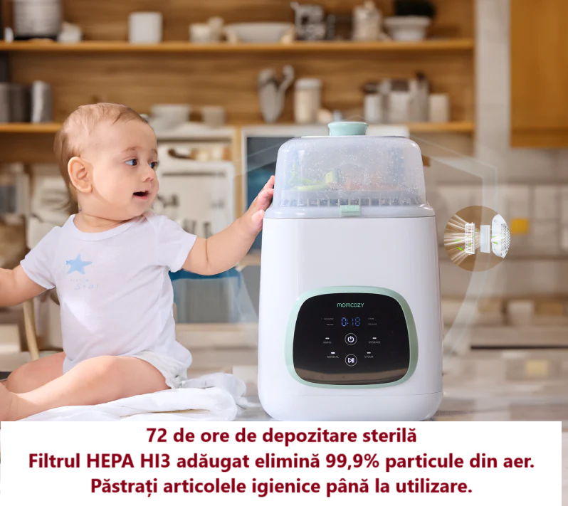 Momcozy KleanPal Pro - Sterilizator 4-în-1 - imagine 5