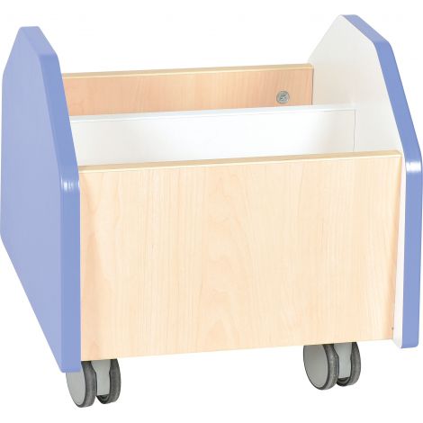 Cutie depozitare pe roti Quadro Albastru Moje Bambino - imagine 2