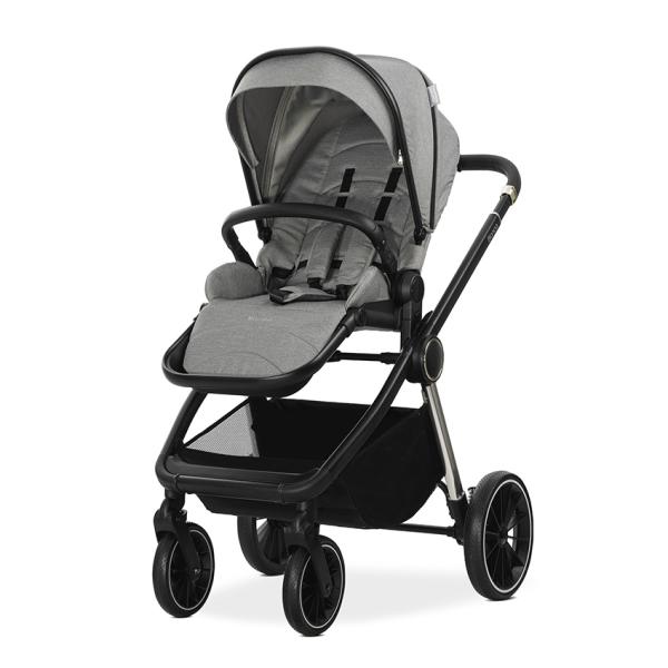 Carucior 2 in 1 Lorelli Bianca Grey - Sistem Complet