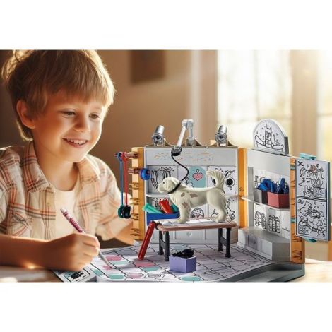 Playmobil Color Salon Câini - Creativitate și Distracție - imagine 4