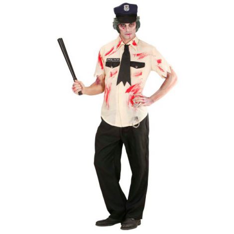 Costum Zombie Politist Widmann | Petrecere Halloween