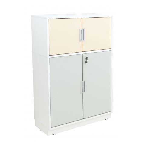 Set Mobilier Grădiniță Quadro 104 Alb Moje Bambino