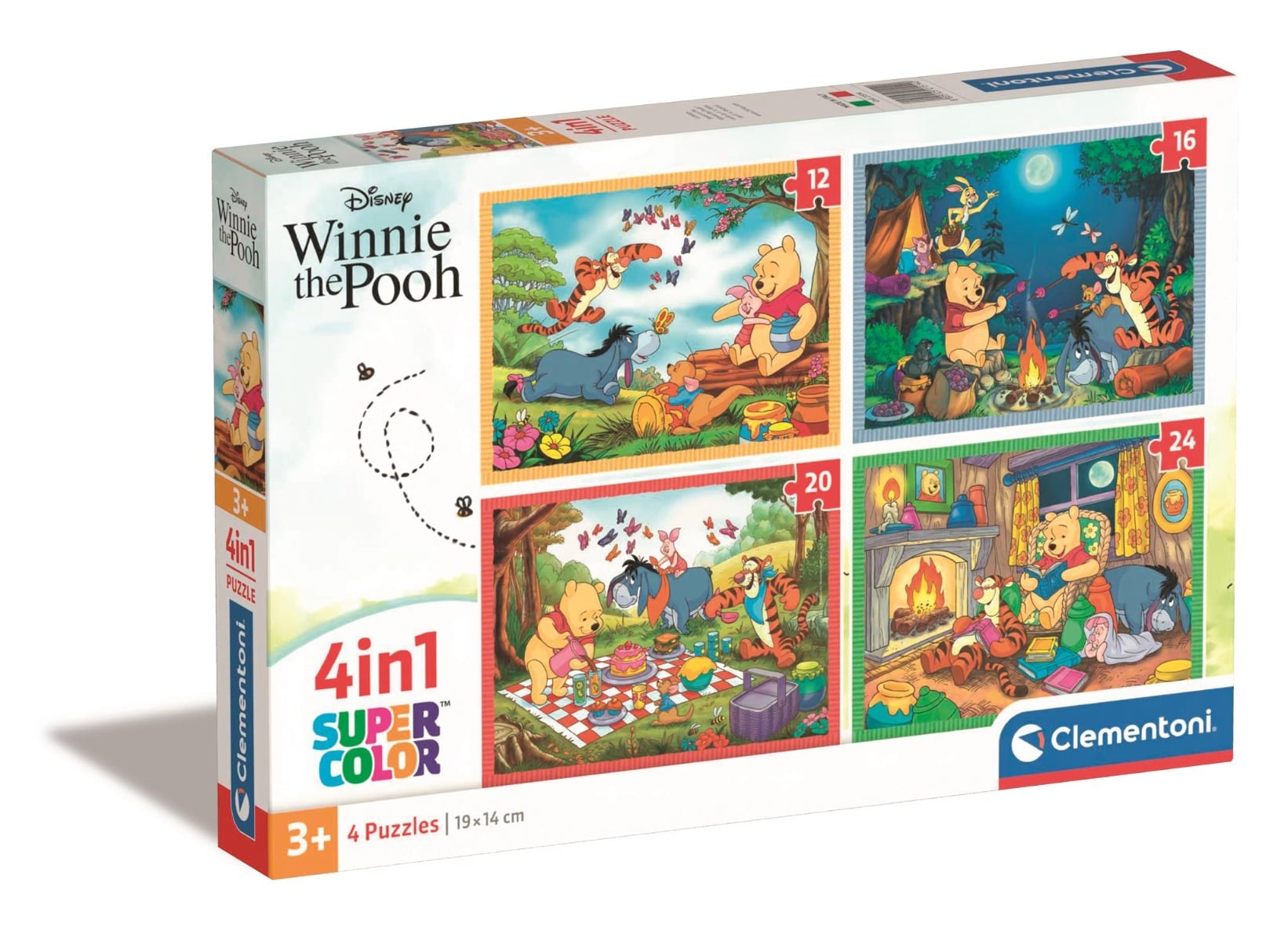 Puzzle Clementoni Winnie The Pooh 4-in-1