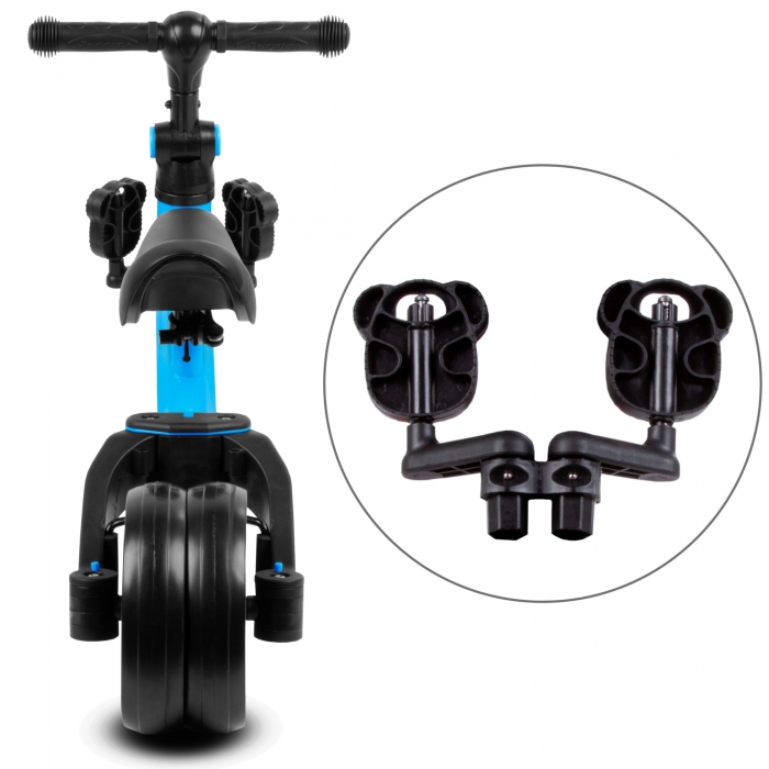 Tricicleta Kidwell Pico 3 in 1, Albastră - imagine 6