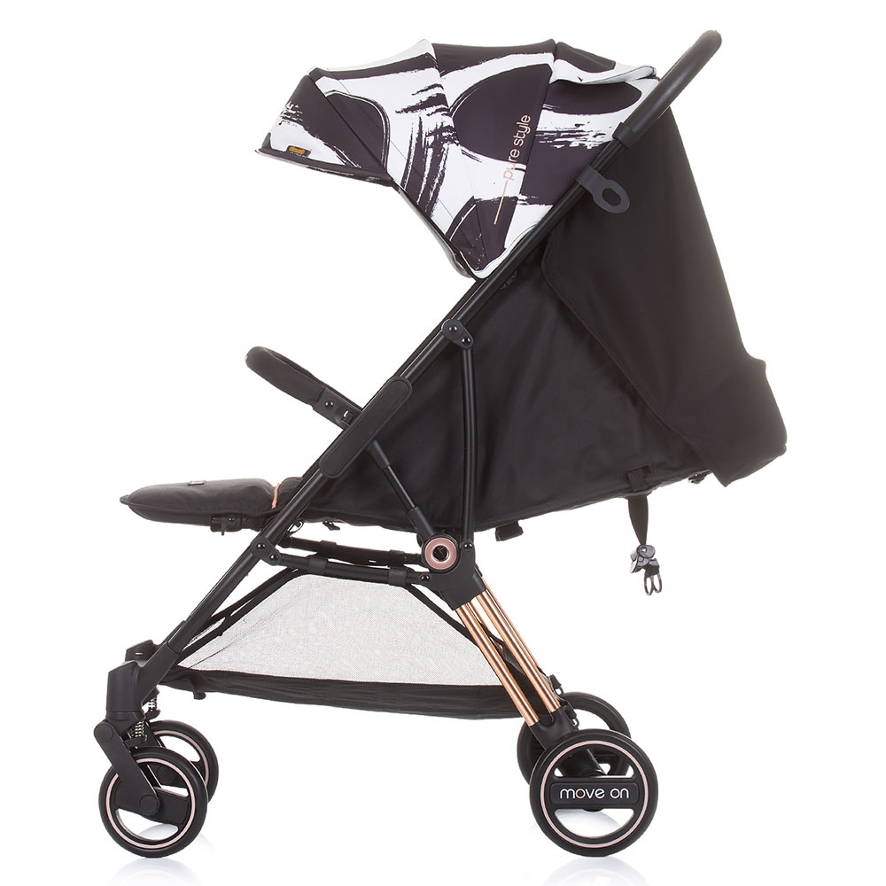 Carucior Sport Chipolino Move On Black White, 0-15kg - imagine 4
