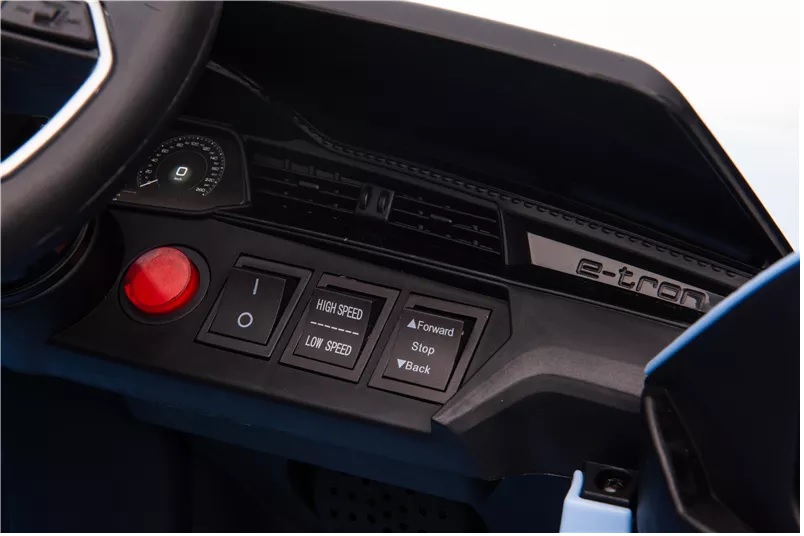 Mașinuță Electrică Audi E Tron 12V, 70W, Scaun Piele - imagine 9