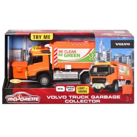 Mașina Gunoi Volvo Majorette | Lumini și Sunete - imagine 11