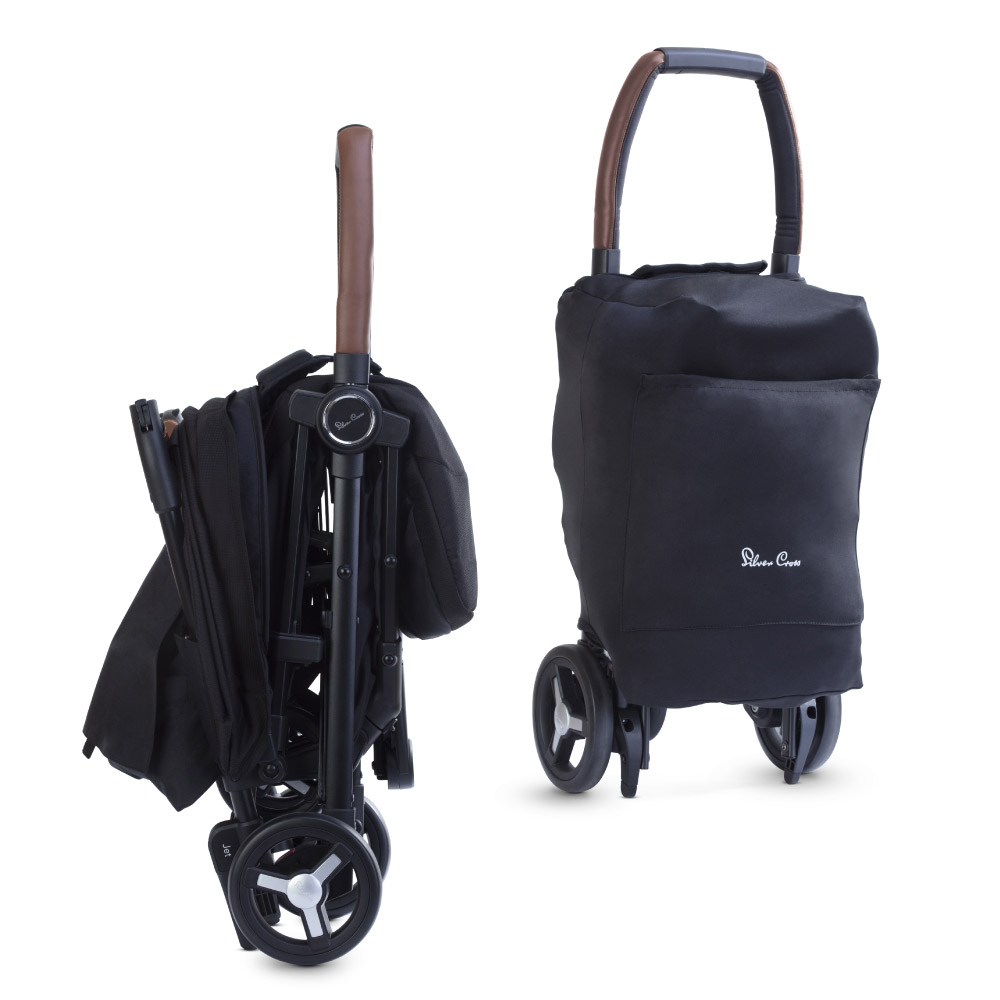 Silver Cross Jet 3 Black: Cărucior Ultra-Compact 5.9kg - imagine 3
