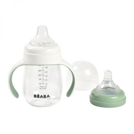Beaba Biberon Invatare 2-in-1 Tritan 210ml - imagine 2