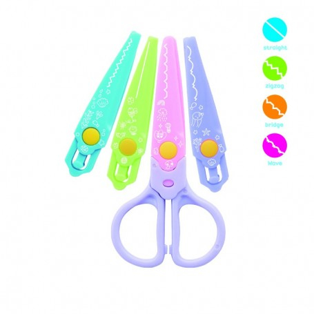 Foarfeca Creativa Keyroad 4 Rezerve Pastel