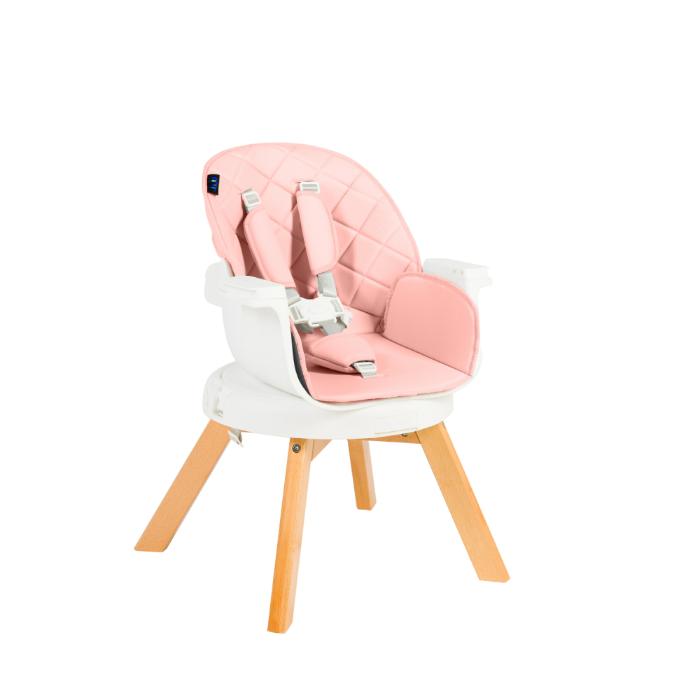 Scaun 3 in 1 Juju EatTwist Pink - Transformabil - imagine 9