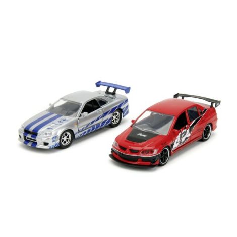 Jada Fast Furious Set Masini Metalice 1:32 - imagine 2