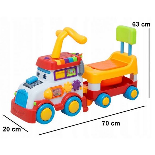 Ride-On Ecotoys 2in1 Educational 25kg - imagine 2