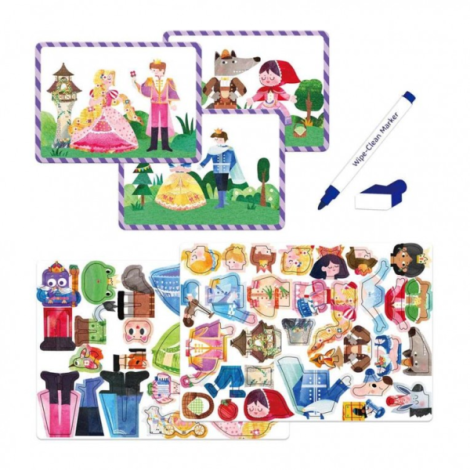 Puzzle Magnetic Povești Mieredu - Creativitate - imagine 3