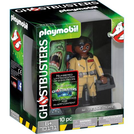 Playmobil 70171 Ghostbuster Zeddemore, 15 cm