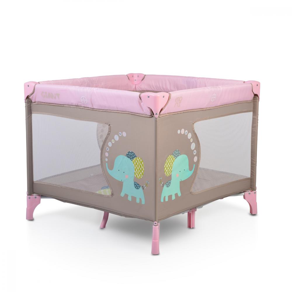Tarc Pliabil Moni Giant Pink 93x93 cm