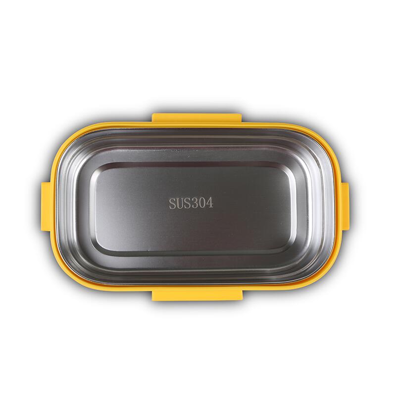 Box prânz Nava We Care 800ml Galben - imagine 7