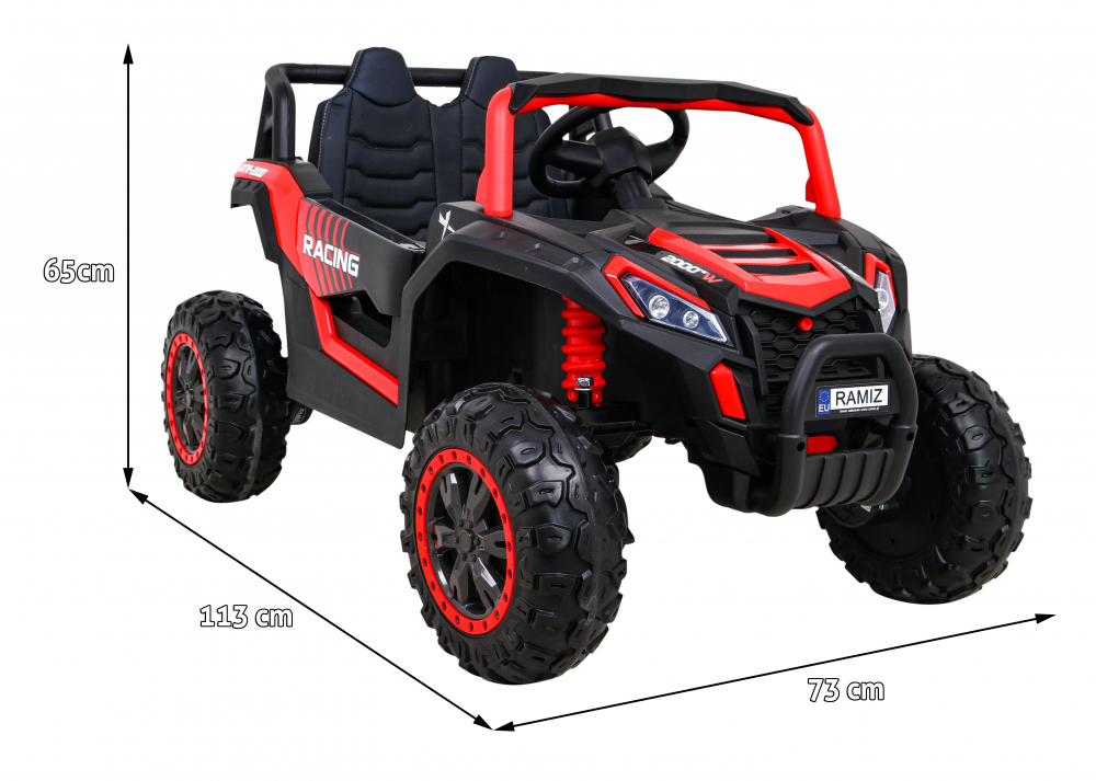 Ramiz UTV 2000M - Masinuta electrica 4x4 pentru copii - imagine 4