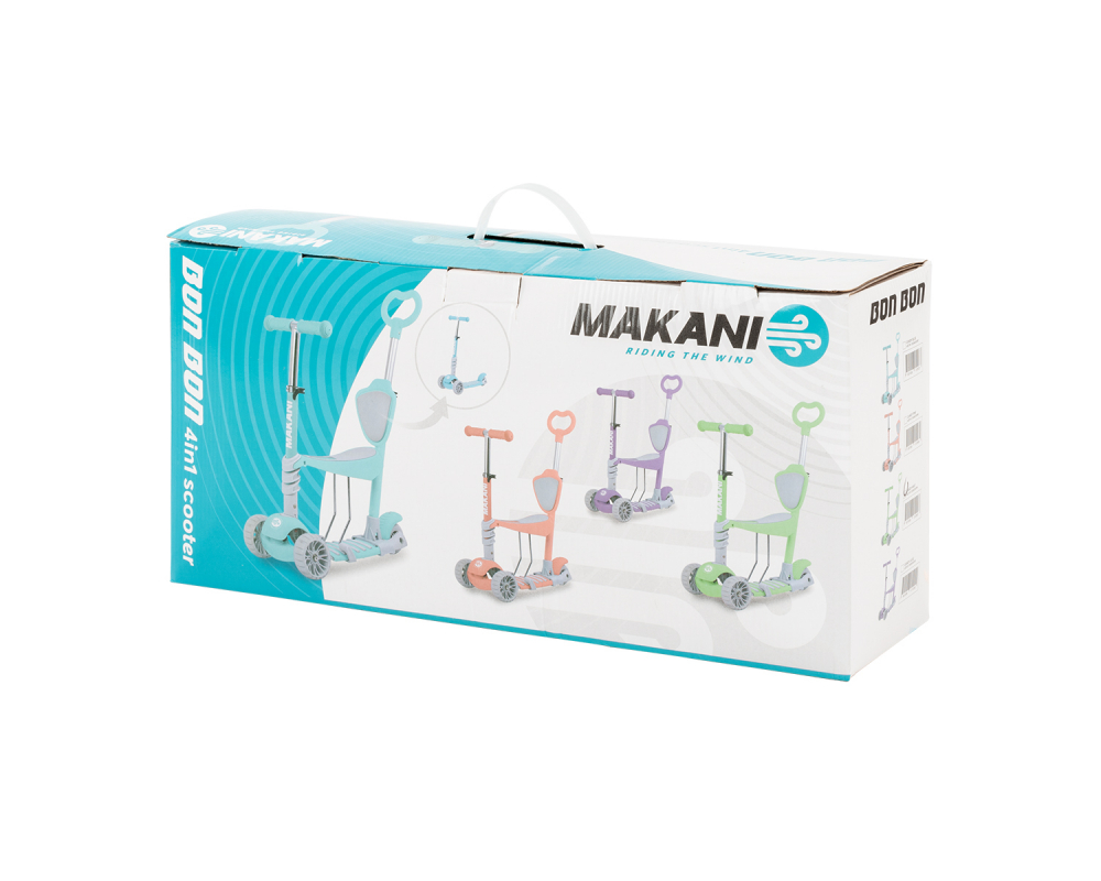 Trotineta KikkaBoo BonBon 4in1 Candy Mint - imagine 5