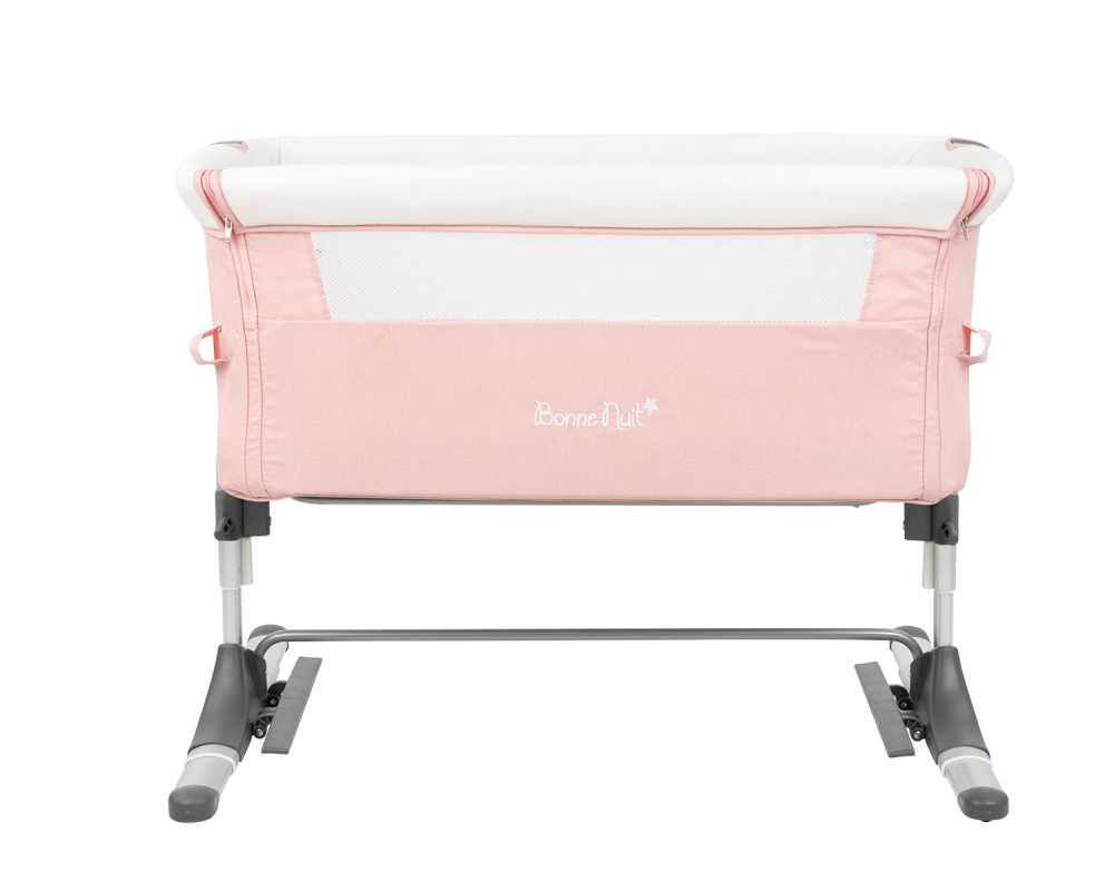 Patut Co-Sleeper KikkaBoo Bonne Nuit, Pink, Anti-reflux - imagine 6
