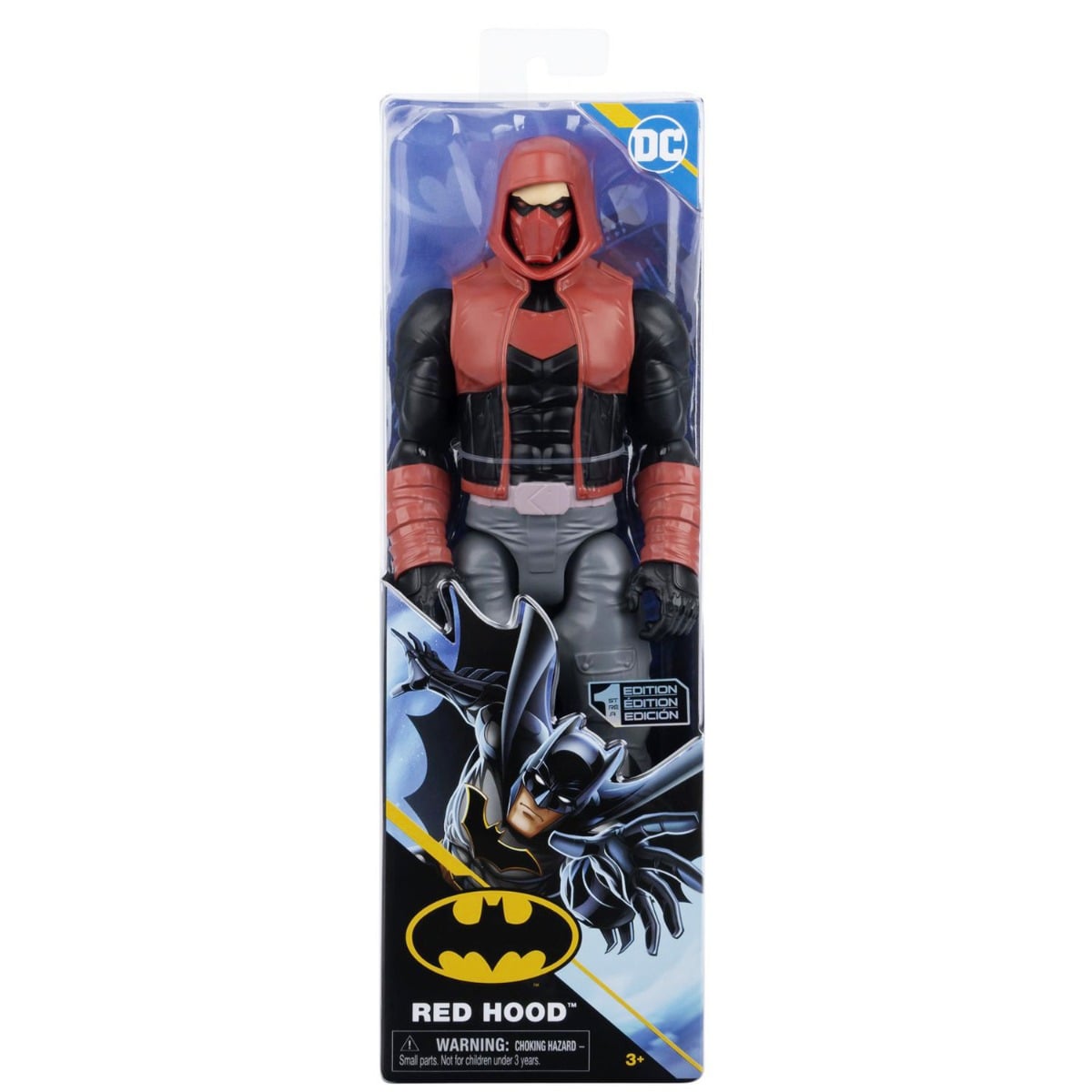 Figurina Batman Red Hood, 30 cm, 11 puncte articulatie