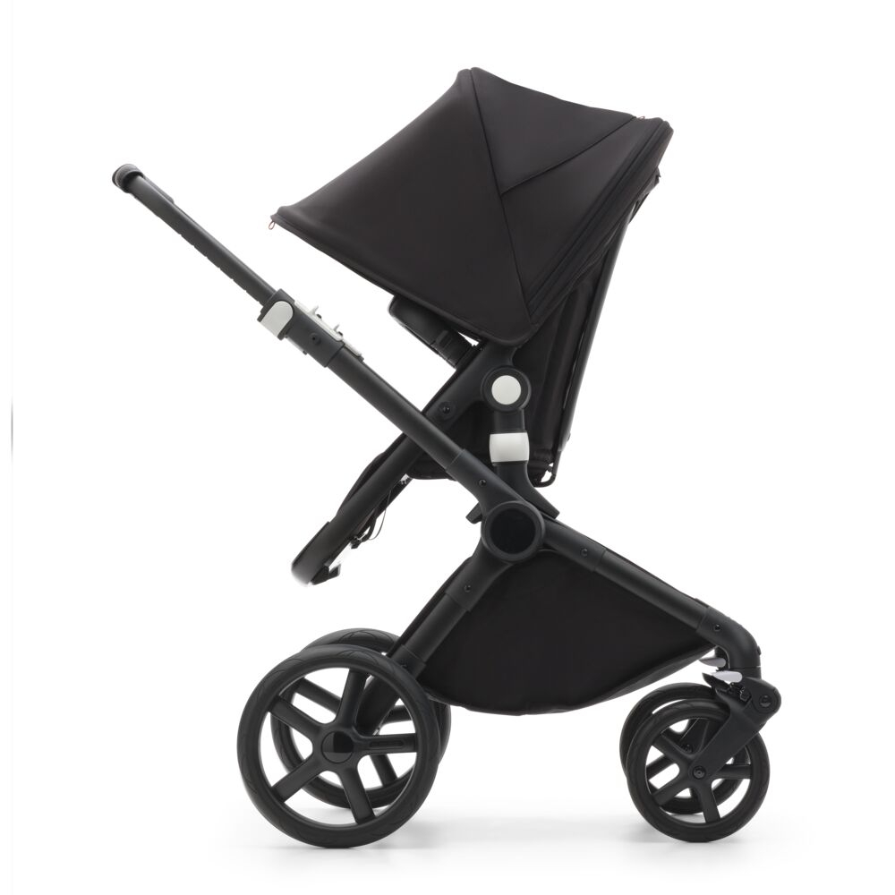 Carucior Bugaboo Fox 2 in 1, Teren Variat, Black Midnight - imagine 3