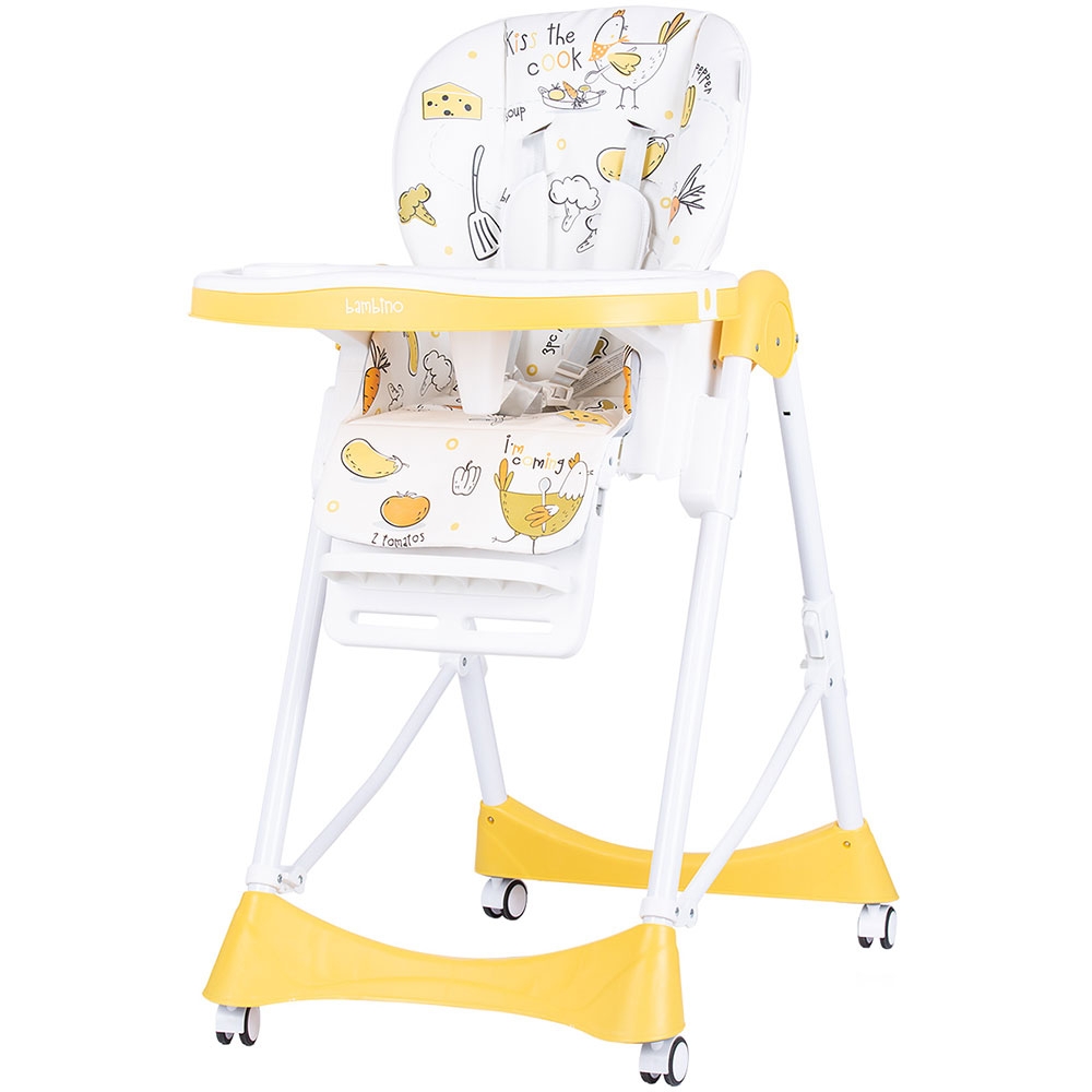 Scaun de masă Chipolino Bambino Mango, Piele Ecologică - imagine 7