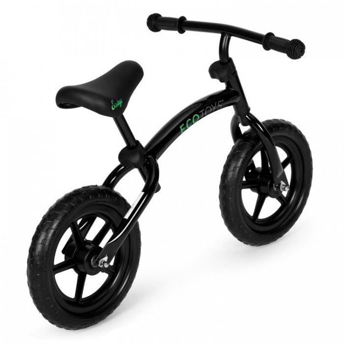 Bicicleta Fără Pedale Ecotoys YM-BB-13, Negru - imagine 2