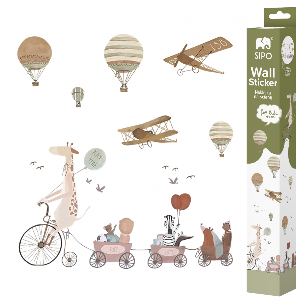 Sticker Decorativ Girafa Sipo 72x111 cm - imagine 8