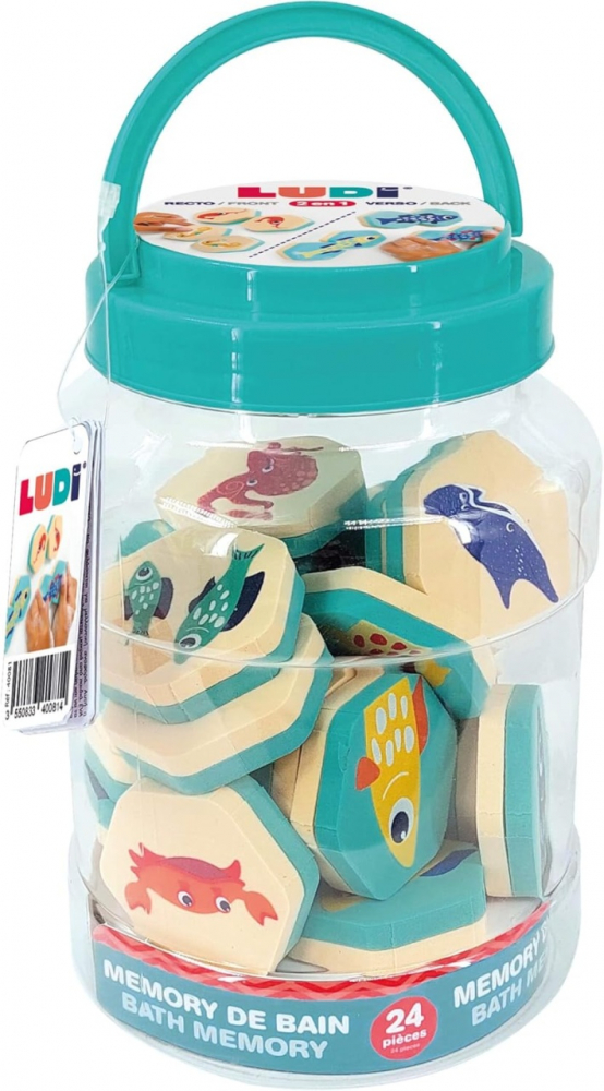 Set Jucării Baie Ludi | Stimulare Memorie - imagine 3