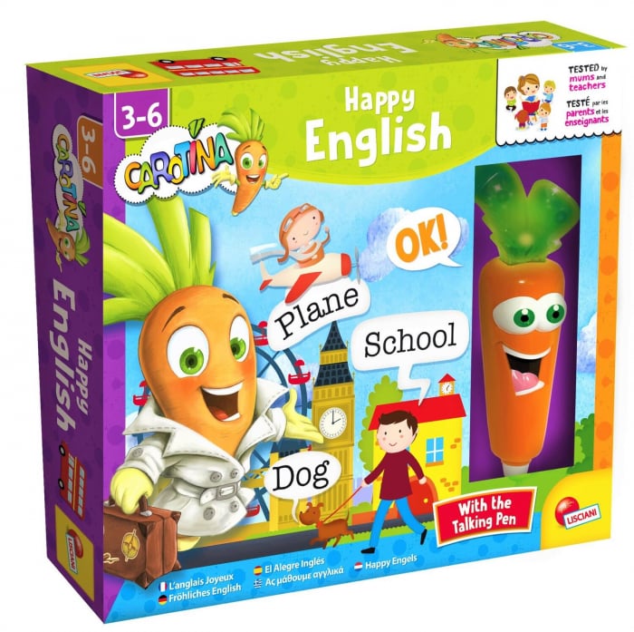 Joc Educativ Lisciani: Primele Cuvinte în Engleză