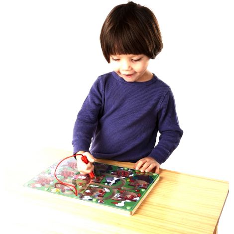 Melissa&Doug Labirint Magnetic Numerele - imagine 4