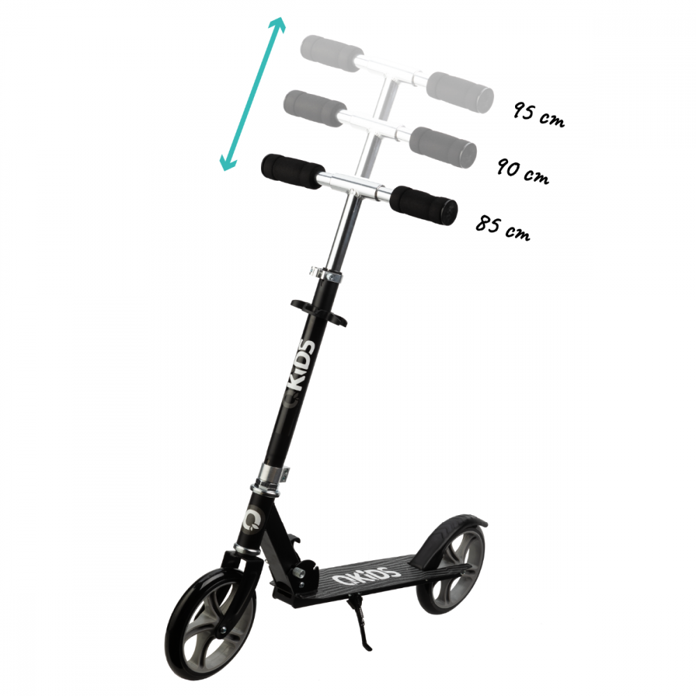 Trotineta Freestyle Qkids WEISS Black - imagine 4