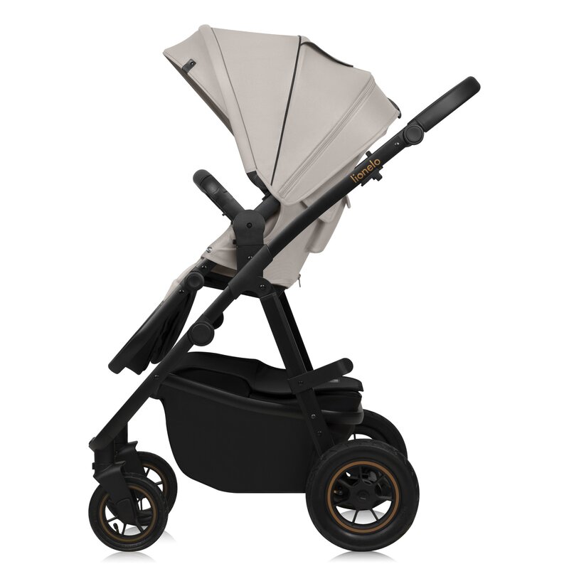 Lionelo Amber Plus 2 in 1 - Carucior Premium Bej - imagine 6