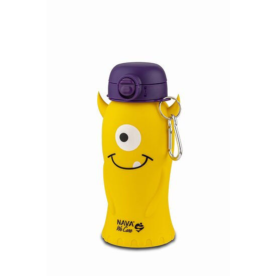 Sticla Silicon Monstrulet Nava 500ml - Sigura si Fun