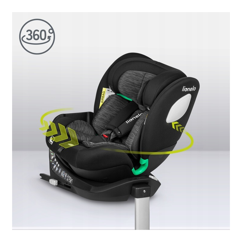 Scaun auto Lionelo Braam i-Size, 0-36 kg, ISOFIX - imagine 7