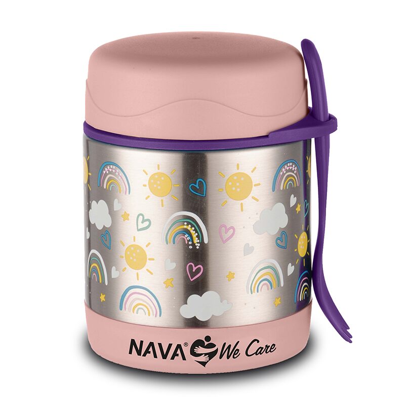 Caserola Inox Nava Sunshine Pink 350ml